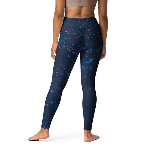 Blue Mahi Mahi Leggings